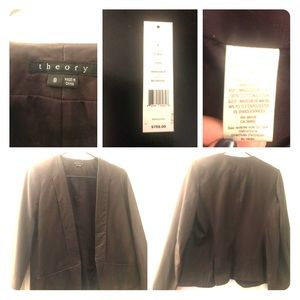 Theory- Lambskin leather jacket